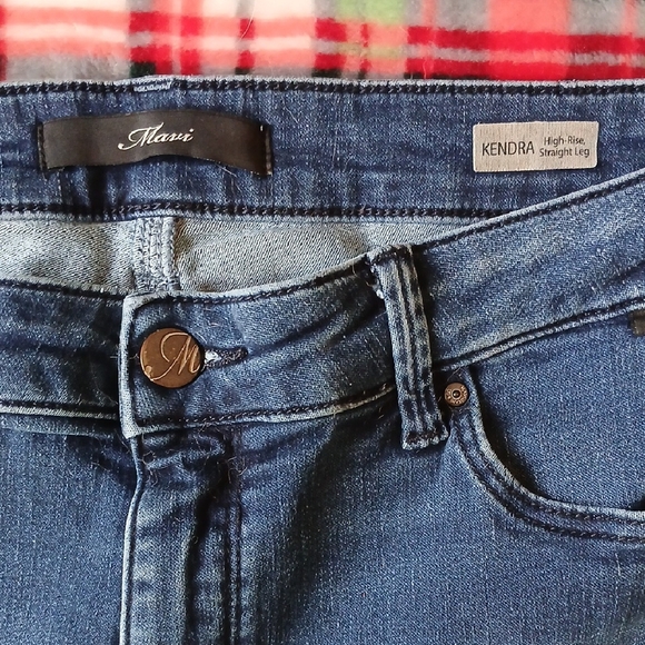 Women's Mavi Straight Leg Jeans - Picture 4 of 8